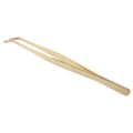 Miniatyrbilde 6 av 8: Bar Bent Tip Tweezers Rustfritt Stål Tykk Kjøkken Culinary Tweezer Tenger for Sukkerbiter Iskuber Sitronskiver