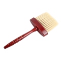 Miniatyrbillede 5 af 8: Frisørbørste Halsstøver Langt skaft af træ Nylonbørster Barberbørste Duster til skønhedssalon Frisørsalon Hjem