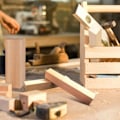 Miniatyrbild 4 av 5: 10 st Träblock för Snideri Blockstorlekar Träsnideriblock Lindträ Snidat Lindträ Träblock för Hantverk