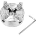 Miniatyrbilde 2 av 5: Heavy Duty 4-kjeft dreiebenk Chuck for tredreiing og metalldreiebenk