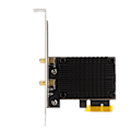 Miniatyrbild 3 av 8: WiFi 6-kort 5400 Mbps 2,4G 5G 6G MU MIMO-teknik Stabil överföring PCIe WiFi-kort med 2 8dBi-antenn för stationär dator