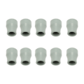 Miniatyrbillede 3 af 8: 10 STK Gummibuffer Udskiftning af krykkespidser Skridsikker stokspidsbeskytter 22 mm indvendig diameter