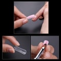 Pikkukuva 3 / 8: 3 kpl 15 ml kynsienpidennysgeeli tekokynsillä Nail Reconstruction Kit Nail Art Tool Set
