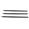 Pikkukuva 5 / 8: 3kpl Eye Define Bent Eyeliner Brush Professional Makeup Ultra Fine kulmikas geeli silmänrajaussiveltimet kosmeettinen työkalu