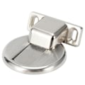Miniatyrbilde 2 av 8: 2 sett magnetisk dørstopper i rustfritt stål, dørholder, magnetdørstopper, dørstopptilbehør (børstet farge)