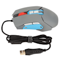 Miniatyrbillede 2 af 8: Stemmemus Makroprogrammering Indbygget mikrofon Højttaler Farvebaggrundslys 3 niveauer DPI Office Gaming Mouse