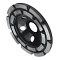 Miniatyrbillede 8 af 8: Diamantslibningsskive Slibeskive Sæt med lav vibration Sort til sten BetonDiameter 115mm