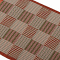 Miniatyrbild 3 av 3: 2 x 1/12 Dockskåpsmattor Vävda Miniatyr Rug Leksak Möbeltillbehör Brun