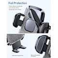 Miniatyrbillede 3 af 5: Bilholder, 3 i 1 med stærk sugekop, luftventilgitter/instrumentbræt/forrude 360 graders rotation til iPhone15 Pro max/15pro/14pro MAX/Samsung osv.