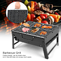 Miniatyrbild 7 av 8: Bärbar hopfällbar grill i rostfritt stål för grillning utomhus