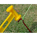 Miniatyrbilde 5 av 5: 15 stk. Camping Aluminium Legering Teltplugger, Markiseplugger Utendørs Tau, svart