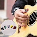 Miniatyrbillede 3 af 4: 15 Stykker Guitar Plektre Ring Tommelfinger Plektre Rustfrit Stål Finger Plektre Til Akustisk Guitar Banjo