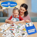 Miniatyrbilde 3 av 5: Pedagogiske Scrabble-spill for 3-8 år gamle jenter og gutter