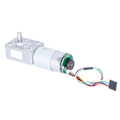 Miniatyrbillede 4 af 8: 5840‑555 Selvlåsende snekkegear motor med høj reduktionshastighed og stort drejningsmoment med encoder 160RPM DC24V