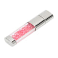 Miniatyrbilde 4 av 8: U Disk Unik Bærbar USB 2.0 Høyhastighets Lagringsoverføring Les Data Flash-stasjonRose Red Diamond 16GB