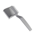 Miniatyrbild 1 av 5: Professionell Böjd Positioneringskam för Hårklippning Fade, Ergonomisk Design, Gradientdesign Hårklippningskam
