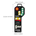 Miniatyrbillede 2 af 7: CNC graveringsmaskine håndkontrol USB stik 6 akse kontrol til Mach3 - (Knap farve tilfældig) 1 stk.