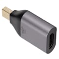 Miniatyrbilde 8 av 8: 4K 60Hz Mini DisplayPort til HD Multimedia Interface Adapter Mini DP til HD Output Converter for Mobiltelefon PC Projektor Monitor