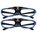 Miniatyrbilde 6 av 8: 144Hz DLP Link 3D-briller Oppladbare 3D Active Shutter-briller for alle DLP Link 3D-projektorer