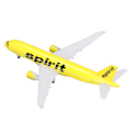 Miniatyrbilde 8 av 8: 320 Alloy Flymodell Høy Stimulering Fly Dekorasjon Modell med Display Base Gul Hvit
