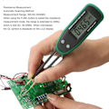 Miniatyrbilde 8 av 8: Smart SMD-tester Chip Diode Resistor Kondensator Digital Pinsett Elektronisk Komponentanalysator