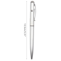 Miniatyrbillede 2 af 8: 2 stk Invisible Ink Pen med UV-lys til hemmelig besked Falsk regning Detector Pen Party favoriserer fødselsdag juletaske gave til børn