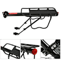 Miniatyrbillede 7 af 8: Universal Quick Release Cykel Touring Carrier Aluminiumslegering Cykelholder Stativ