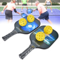 Miniatyrbild 5 av 8: Professionell kolfiber utomhussport bärbar pickleball paddelracket Optimal bollkontroll