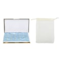 Miniatyrbilde 3 av 8: Vannfarger Blå Brilliant Safir Boks 24 Farger Metallisk Glitter Solid Transparent Vannfarge