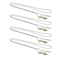 Miniatyrbillede 6 af 8: Fiskegrej Leadcore Carp Leaders Udskiftelige Hybrid Camo Leadcore Leaders til fiskeri3 stykke underline