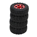 Pikkukuva 7 / 8: RC-auton renkaat ja vanteet Axial SCX24 -mallille 1/24 Kauko-ohjattavan auton päivitystarvikkeet Punainen
