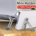 Miniatyrbilde 3 av 5: Universal Mini Sammenleggbar Metallstativ Laptop Base Stativ Tynn Justerbar