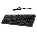 Miniatyrbild 8 av 8: Röd switch-tangentbord 108 tangenter trådbundet röd switch ergonomisk vit bakgrundsbelyst mekaniskt tangentbord för PC bärbar dator