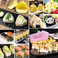 Miniatyrbild 4 av 5: Onigiri Form, 3-pack Risform Maker Kit, Maker Press, Klassisk Triangel Risboll Form Maker Sushi Form för Barn Lunch Bento, Hem DIY