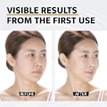 Miniatyrbild 5 av 5: V-Line Lyfthjälp Silikon Hudmask - Dubbelhaka Reducerare | Under Eye Mask | Pannrynkor Behandling | Koreansk Hudvård 3st