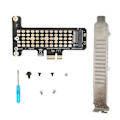 Miniatyrbillede 1 af 8: Overfør udvidelseskort M.2 NVME til PCIeX1 God varmeafledningseffekt Stabil ydeevne ComputertilbehørPh41x1