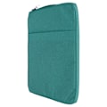 Miniatyrbild 5 av 8: Laptopfodral 15,6 tum 39x29x2cm dubbelskiktsdesign polyester Case för bärbar dator för OS Laptop Pro för HP för DellDark Cyan