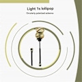 Miniatyrbild 4 av 5: FPV 5.8G Antenn Lätt Polarisering Lollipop RHCP IPEX Antenn 37mm