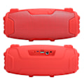 Miniatyrbillede 6 af 8: Bluetooth-højttaler Subwoofer Stereo Sound Udendørs Højttaler USB W/MikrofonRød