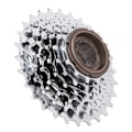Miniatyrbilde 3 av 8: Kromplate sykkelsvinghjul bak frihjul erstatningstilbehør for terrengsykkel 6 speed