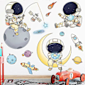 Miniatyrbild 2 av 5: En uppsättning Astronaut Väggdekaler Väggdekor för vardagsrum Sovrum kök kontor