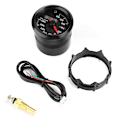 Miniatyrbillede 1 af 8: 52mm / 2in 7 farver LED-display 40-140℃ bilvandsmåler med sensor