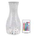Miniatyrbillede 5 af 8: Krystal Diamantlampe Kronblad Rose Lys og Skygge Diamant Touch Lamper RGB16 Farve Til Soveværelse Stue