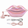 Pikkukuva 1 / 8: Galvanoplastia Pink Funny Lip Telephone WX-3016 Fashionable Number Storage Function