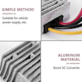 Pikkukuva 5 / 5: 12 V - 48 V 15 A 360 W DC-muunnin 360 W Step Up DC -muunnin - B6