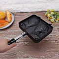 Miniatyrbillede 3 af 4: Fiskeformet Kage Maker Non-Stick Bageform Vaffeljern Pande Aluminiumlegering