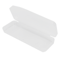 Miniatyrbilde 2 av 8: Manual Razor Travel Case Portable Transparent Pustende barberhåndtak Oppbevaringsbeskyttelsesboks