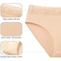 Miniatyrbild 3 av 5: Spetsmidjeband Full Briefs - 2-pack Damunderkläder i Bomull L Beige