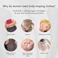 Miniatyrbild 7 av 8: Komprimerande Abs Sculpting Panty Kvinnor Tummy Control Slimmer Body Shaper Slimming Hög Midja Byxor