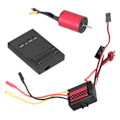 Pikkukuva 3 / 8: 2838 3600KV 4P harjaton moottori + 35A harjaton ESC + ohjelmointikortti 1/14 1/16 RC-autoon